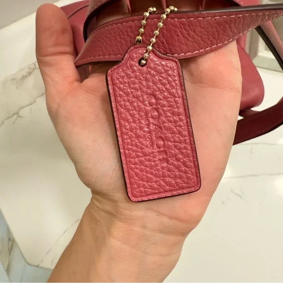 NEW Coach Elle backpack in Rosewood pink - Picture 6 of 15